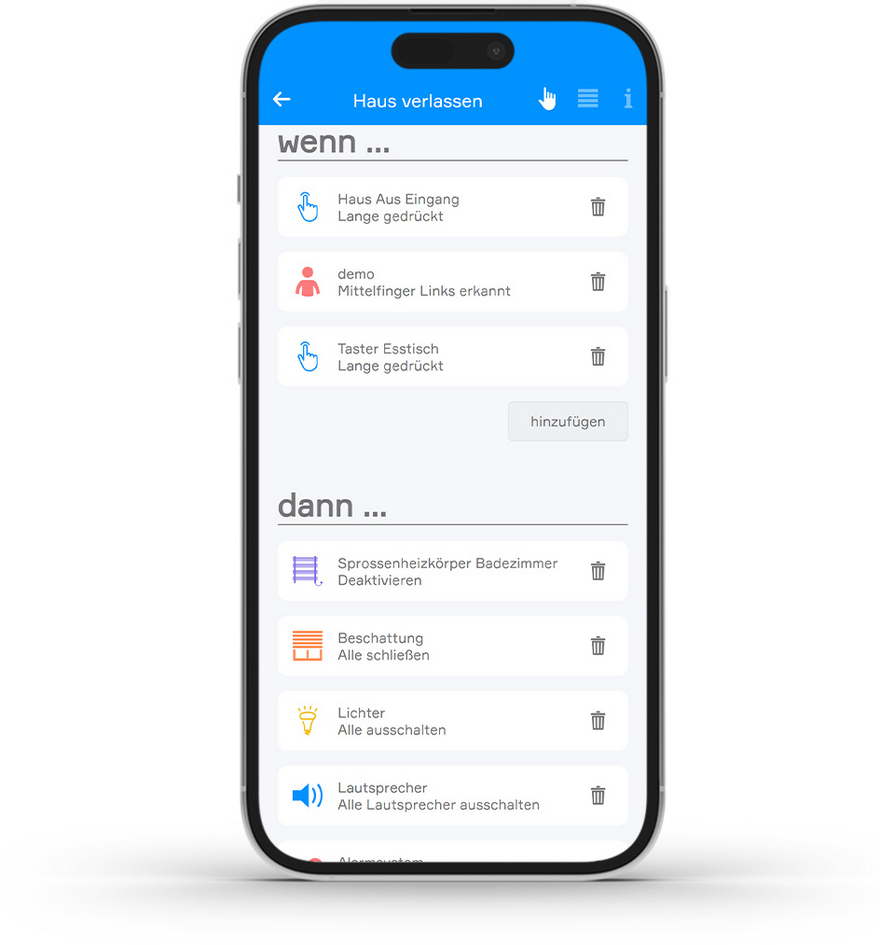 Smart Building Automation App Schrack Technik