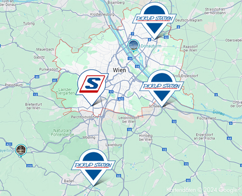 Pickup Stationen