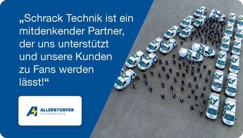 Grafik mit Zitat und Bild von Referenzkunden