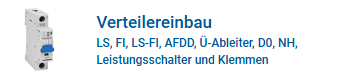 Verteilereinbau