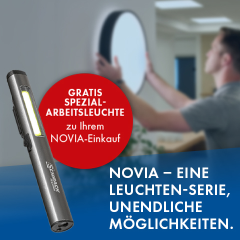 NOVIA Office Leuchte Aktion Schrack Technik